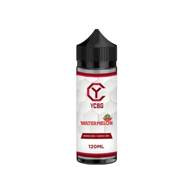 YCBG CBD Products Watermelon yCBG 500mg CBD + 500mg CBG E-liquid 120ml (BUY 1 GET 1 FREE)
