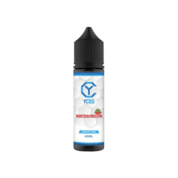 YCBG CBD Products Watermelon yCBG 500mg CBG E-liquid 60ml (BUY 1 GET 1 FREE)