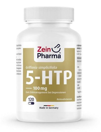 Zein Pharma Nootropics & Supplements 5-HTP, 100mg - 120 caps