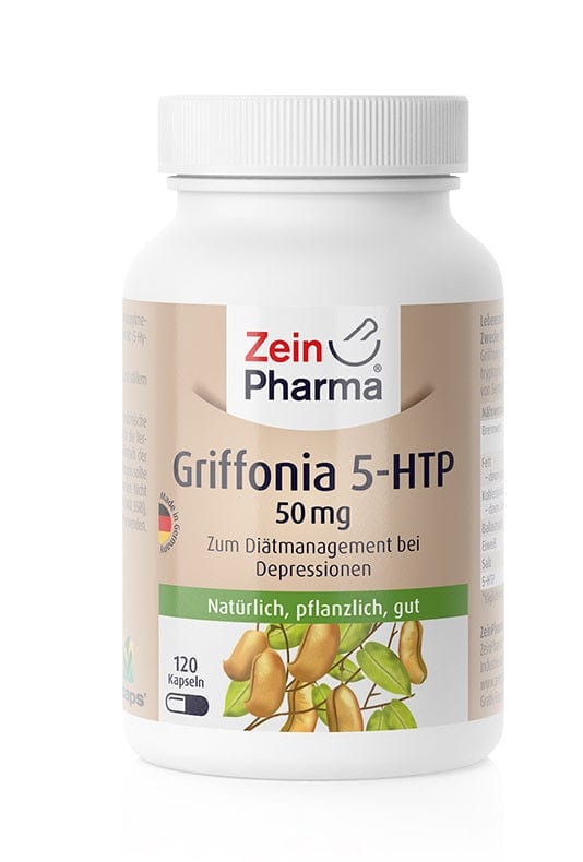 Zein Pharma Nootropics & Supplements 5-HTP, 50mg - 120 caps