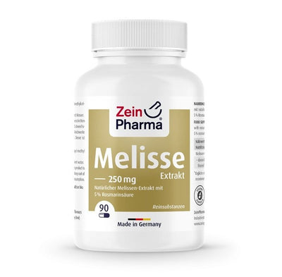 Zein Pharma Nootropics & Supplements Melissa Extract, 250mg - 90 vcaps