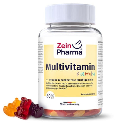 Zein Pharma Nootropics & Supplements Multivitamin Family - 60 gummies