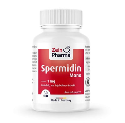 Zein Pharma Nootropics & Supplements Spermidin Mono, 1mg - 30 vcaps