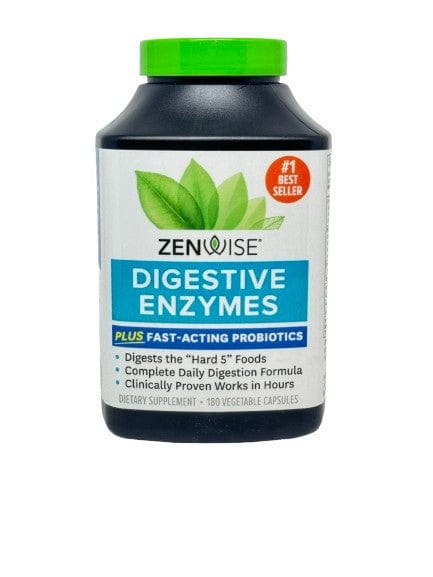 Zenwise Digestive Enzymes - 180 caps