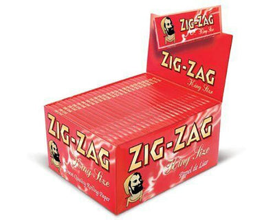 Zig-Zag Food, Beverages & Tobacco Zig-Zag Red King Size Rolling Papers (50 Pack)