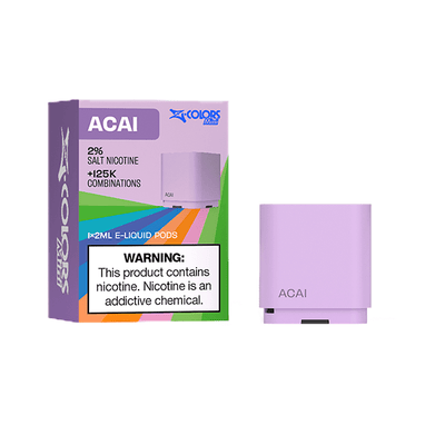 ZLabs Vaping Products Acai 20mg ZColors by ZLabs Replacement Prefilled Pods 2ml 900 Puffs - 1 Pcs
