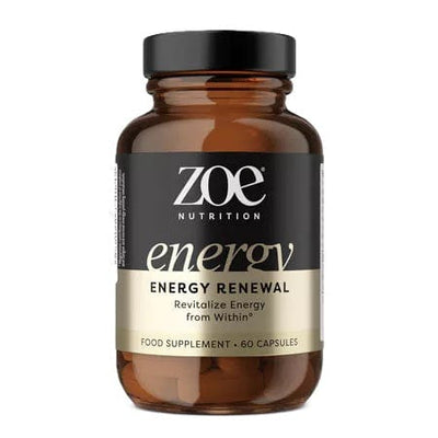 ZOE Nutrition Nootropics & Supplements Energy Renewal - 60 caps