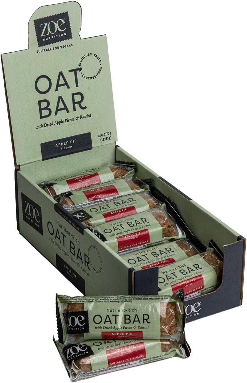 ZOE Nutrition Oat Bar, Apple Pie (EAN 3856026710983) - 18 x 65g