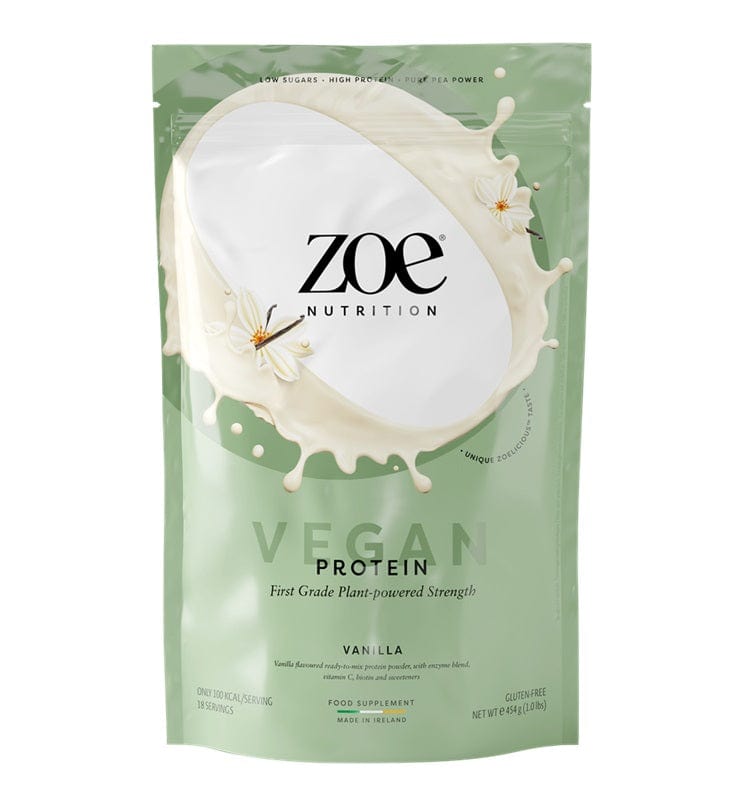 ZOE Nutrition Protein Vegan Protein, Vanilla Madagascar - 454 grams