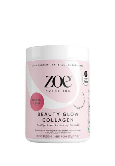 ZOE Nutrition Supplements Beauty Glow Collagen, Raspberry - 250 grams