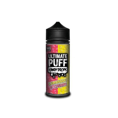 Ultimate Puff Vaping Products Lemonade & Cherry 0mg Ultimate Puff Candy Drops Shortfill 100ml (70VG/30PG)