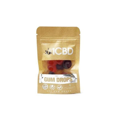1CBD Pure Hemp CBD fruit flavoured Gum Drops 100mg CBD - Hemprove UK