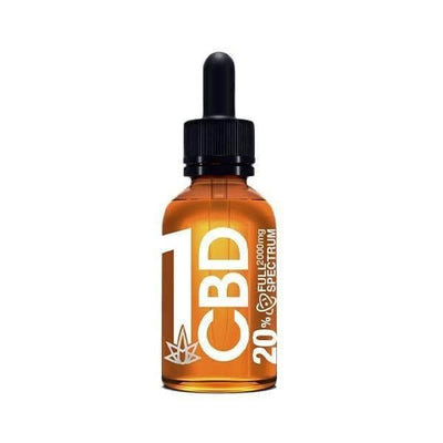 1CBD CBD Products 1CBD 2000mg CBD Oil (Sliver Edition) 10ml