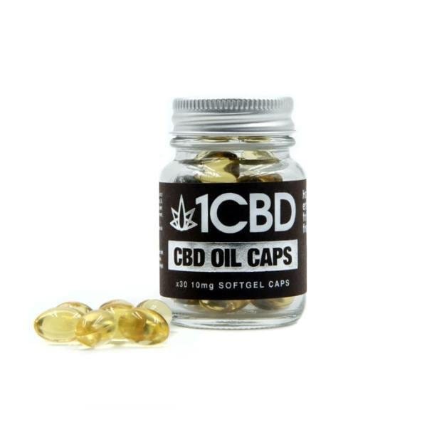 1CBD CBD Products 1CBD 300mg Soft Gel Capsules 30