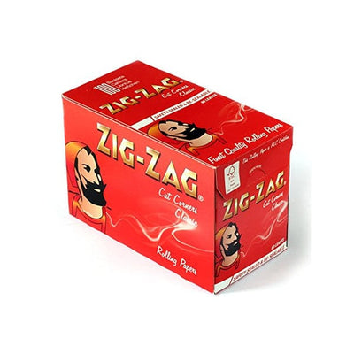 Zig-Zag Smoking Products 100 Zig-Zag Red Regular Size Rolling Papers