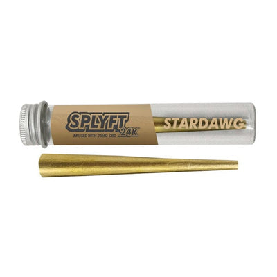 SPLYFT Smoking Products SPLYFT 24K Gold Edition 25mg CBD Infused Cones – Stardawg