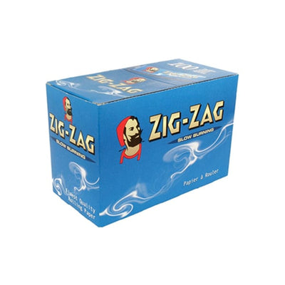 Zig-Zag Smoking Products Zig-Zag Blue Regular Size Rolling Papers (100 Pack)