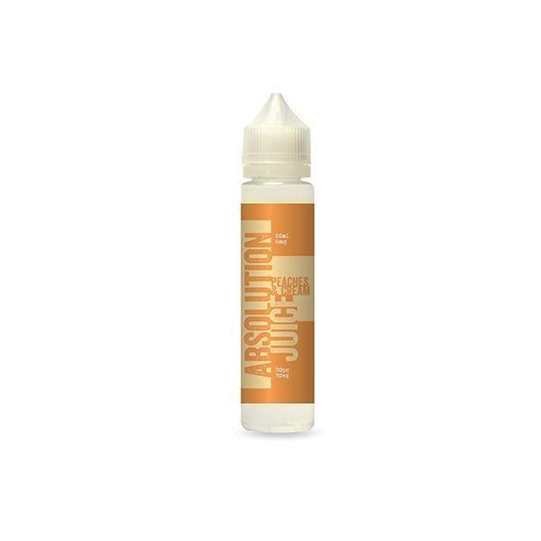 Absolution CBD Products Peaches & Cream 0mg Absolution Juice Shortfill 50ml (70VG/30PG)