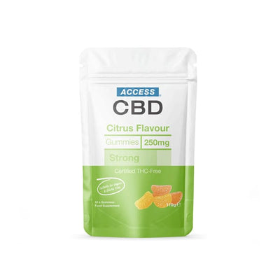 Access CBD CBD Products Access CBD Citrus Gummies 250mg CBD (110g)