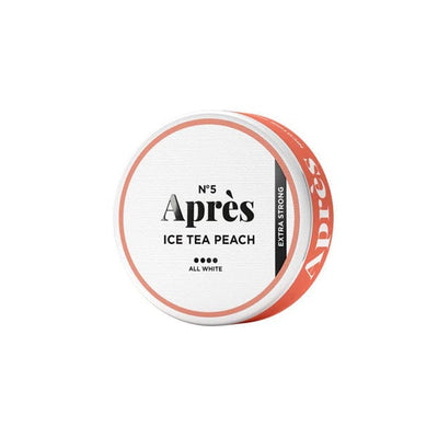 Après Smoking Products Après 15mg Ice Tea Peach Extra Strong Nicotine Snus Pouches 20 Pouches