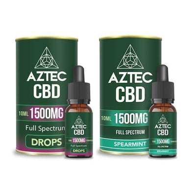 Aztec CBD CBD Products Aztec CBD Full Spectrum Hemp Oil 1500mg CBD 10ml