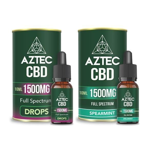 Aztec CBD CBD Products Aztec CBD Full Spectrum Hemp Oil 1500mg CBD 10ml