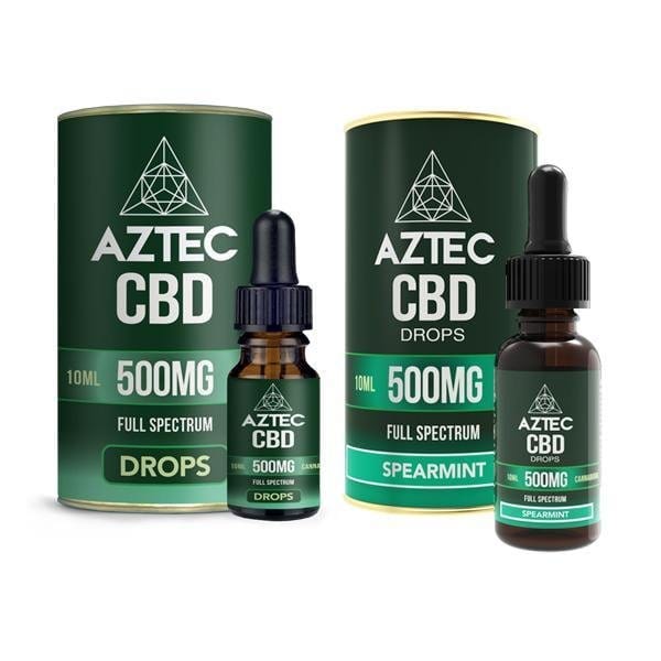 Aztec CBD CBD Products Aztec CBD Full Spectrum Hemp Oil 500mg CBD 10ml