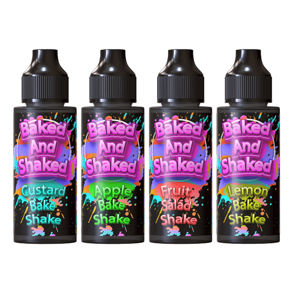 Baked And Shaked Vaping Products Baked And Shaked 100ml Shortfill 0mg (70VG/30PG)