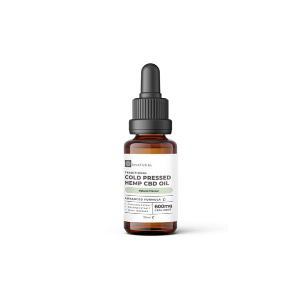 Bnatural CBD Products Bnatural Raw Cold Press 600mg CBD Hemp Oil - Natural