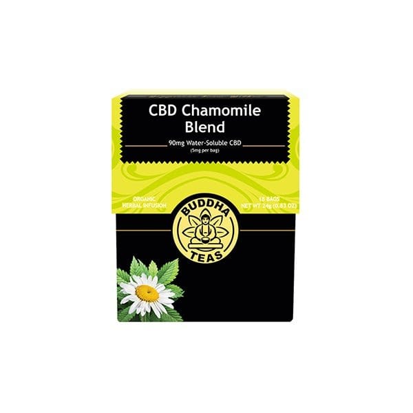 Buddha Teas CBD Products Buddha Teas CBD Chamomile Blend Tea Bags 5mg