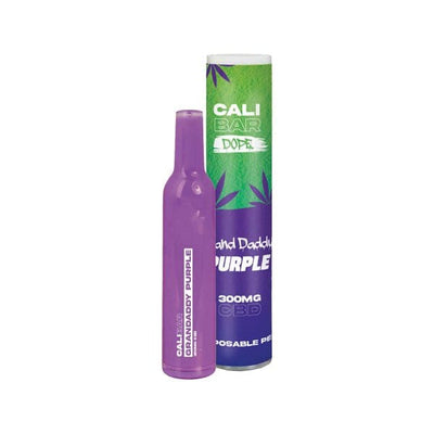 Cali Bar Vaping Products Grandaddy Purple CALI BAR DOPE 300mg Full Spectrum CBD Terpene Vape Disposable