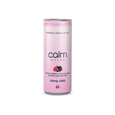 Calm Mixed Berry CBD Sparkling Water 250ml x 24