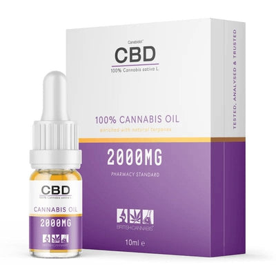 Canabidol CBD Products Canabidol 2000mg CBD Cannabis Oil 10ml