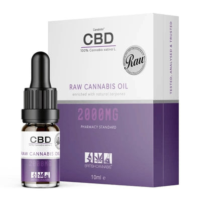 Canabidol CBD Products Canabidol 2000mg CBD Raw Cannabis Oil 10ml