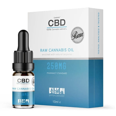 Canabidol CBD Products Canabidol 250mg CBD Raw Cannabis Oil 10ml