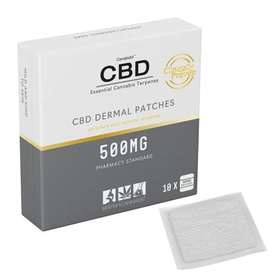 Canabidol CBD Products Canabidol 500mg CBD Dermal CBD Patches 10
