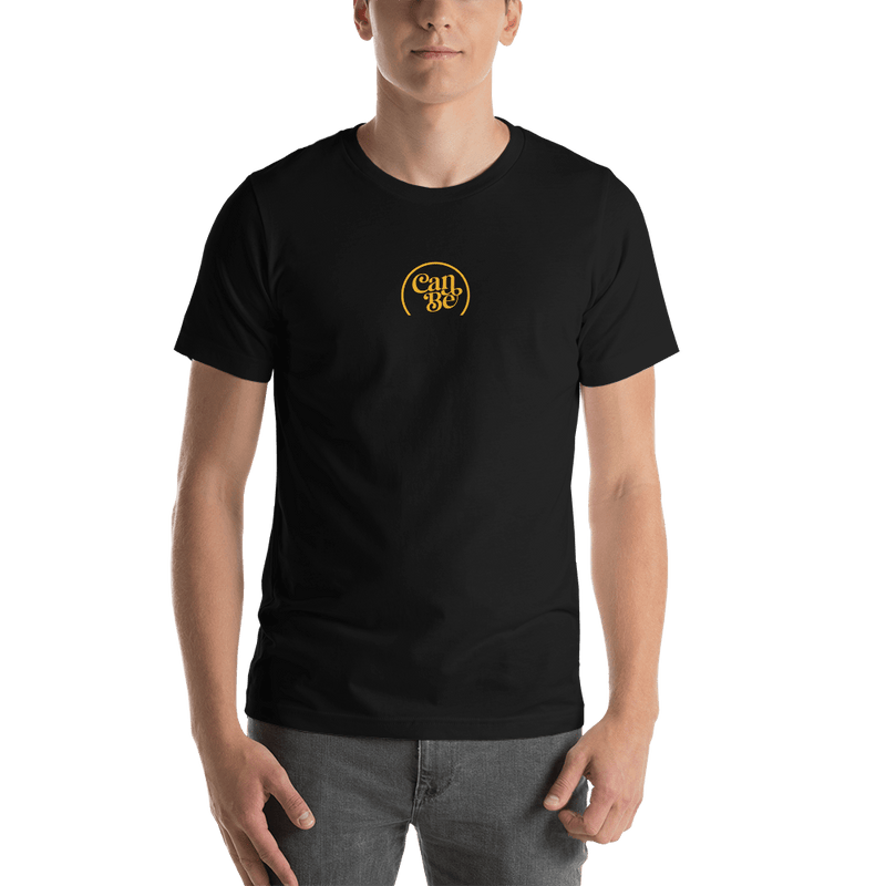 CanBe Black / XS CanBe CBD Centre Crest t-shirt - Unisex