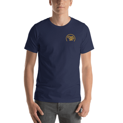 CanBe Navy / XS CanBe CBD Chest Crest t-shirt - Unisex