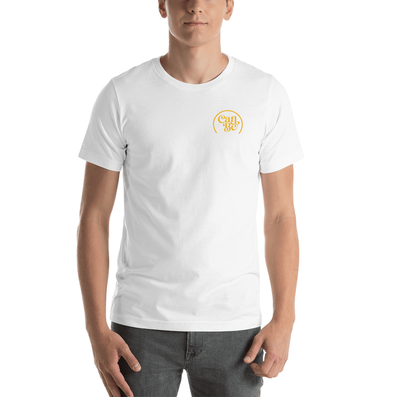 CanBe White / XS CanBe CBD Chest Crest t-shirt - Unisex