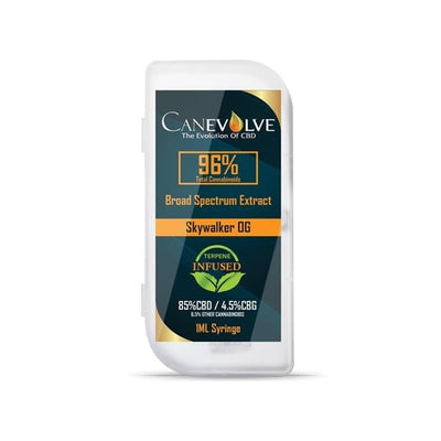 Canevolve CBD Products Skywalker OG Canevolve 96% CBD Broad Spectrum Cannabis Extract Syringe 1ml
