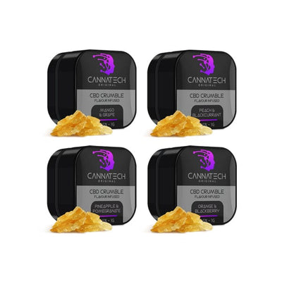 Cannatech CBD Products Cannatech 95% CBD 3% CBG Crumble - 1g