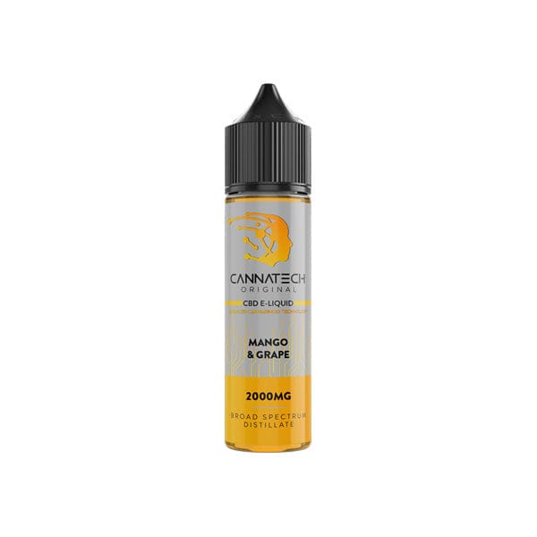 Cannatech Vaping Products Cannatech 2000mg Broad Spectrum CBD E-liquid 50ml