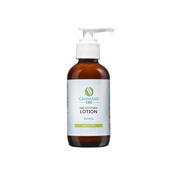 Canniant CBD Products Unscented Canniant 250mg CBD Soothing Lotion 120ml