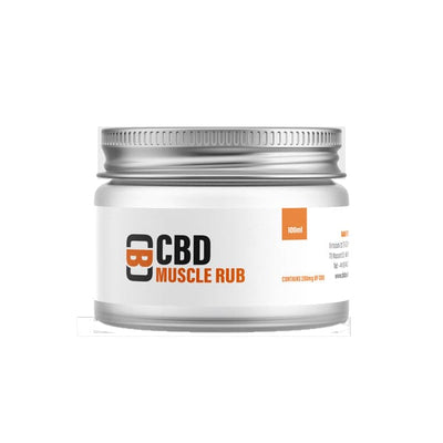 CBD Asylum CBD Products CBD Asylum 1000mg CBD 100ml Muscle Rub Balm (BUY 1 GET 2 FREE)