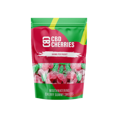 CBD Asylum CBD Products CBD Asylum 600mg CBD Cherry Gummies - 20 Pieces (BUY 1 GET 2 FREE)