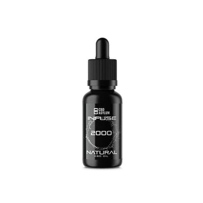 CBD Asylum CBD Products CBD Asylum Infuse 2000mg CBD Natural Oil - 30ml (BUY 1 GET 2 FREE)