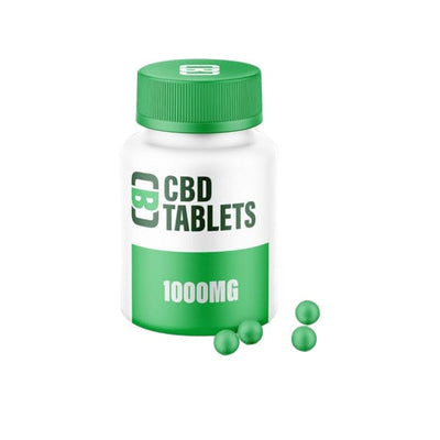 CBD Asylum CBD Products CBD Asylum Tablets 1000mg CBD 100 Tablets (BUY 1 GET 2 FREE)
