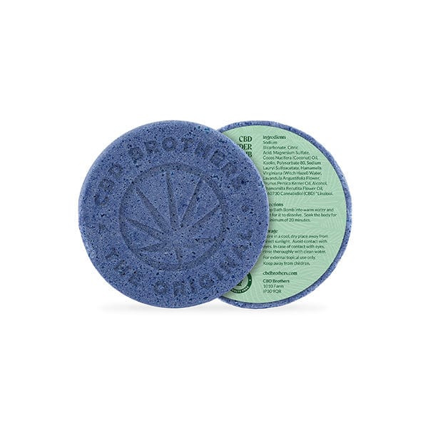 CBD Brothers CBD Products CBD Brothers 100mg CBD Lavender Bath Bomb - 100g