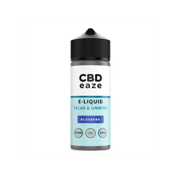 CBDeaze Broad Spectrum 2500mg CBD 100ml E-Liquid (70VG/30PG) - Hemprove UK