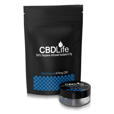 CBDLife CBD Products 0.5g / Blue Dream CBDLife's CBD Terpene Infused Isolate 95%